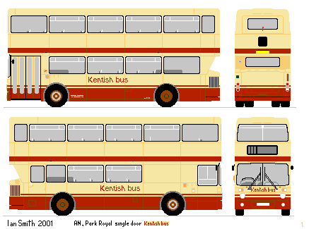 Kentish Bus AN drawing