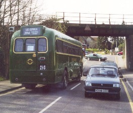 RF679 at Oxted Railway Bridge
