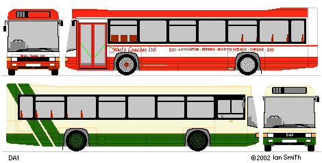Wests, County Bus liveries