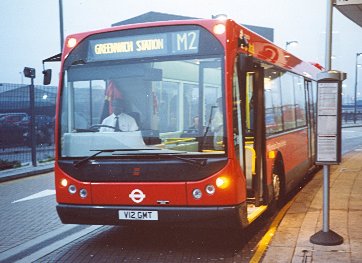 MD12 on M2 at North Greenwich Station