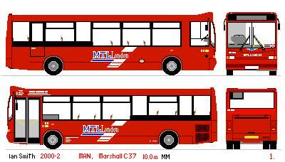 MM drawing, MTL livery