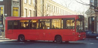 MV253 at Kings Cross Station, January 2001