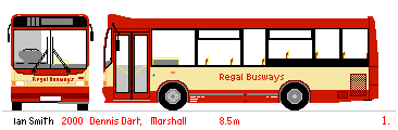 drawing of Regal Busways VB6