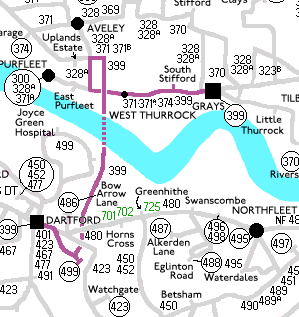 399 route map
