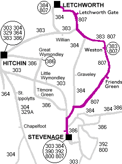 807 route map