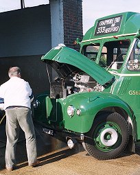 GS62 gets a wash at Hertford, June 2002