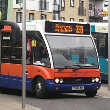 Centrebus Solo 322 at HG, 2nd June 2012