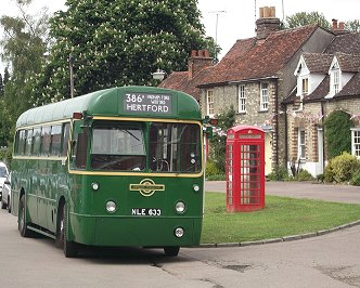 RF633 on 386A, Standon Post Office
