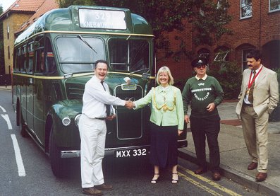 Mayor with GS32 at Hertford