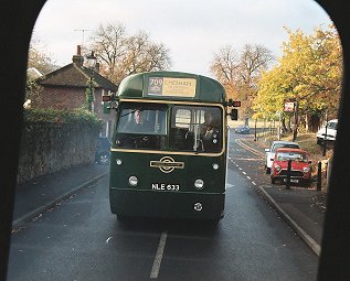 RF633 sets off from Godstone