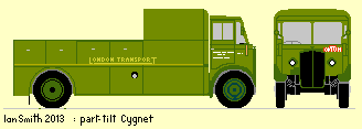 Thorneycraft Cygnet lorry drawing