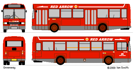 London Buses Greenway, ex LS