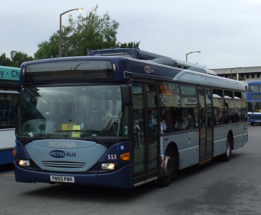 553 on 1 in Crawley Bus Station