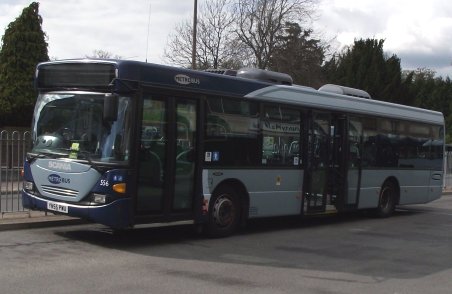556 in Crawley Bus Station