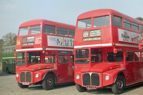 RM1797 and RM275 at Cobham Open Day, Chobham, April 2007