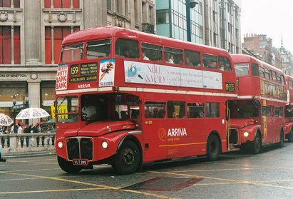 RM295 on 159, Oxford Circus, July 2003