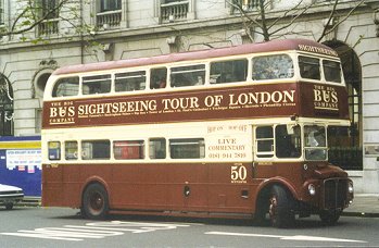 Big Bus RMF at Aldwych, December 1998