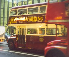Big Bus RMF at Charing Cross, December 2002