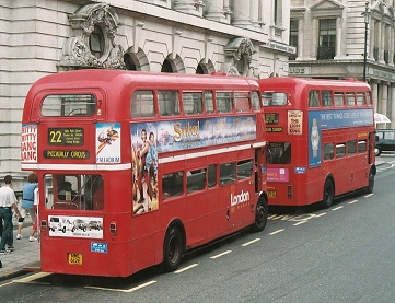 RML2612 near Piccadilly Circus on 22