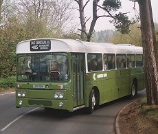 RP21 on 485 at Hosey Common, April 2005