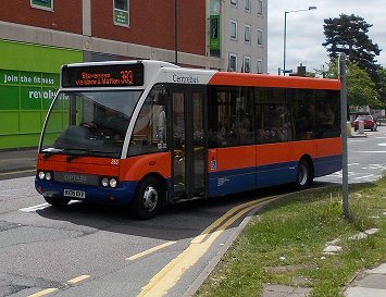 Centrebus Solo 353 on 383, Stevenage Bus Stn