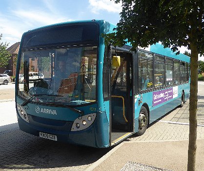 Arriva Southern Counties 3573 at Hatfield Station