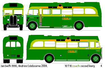 GreenLine 10T10, second livery
