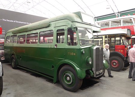 T504 at Brooklands, London Bus Museum