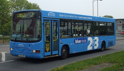 3253 in Harlow Bus Station