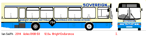 B6LE sketch: Sovereign liveries