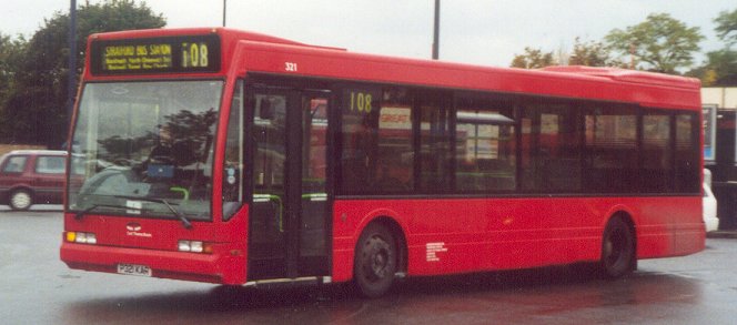 XL321 at Lewisham Bus Station