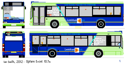 Harris Bus 10.7m 108 XL sketch