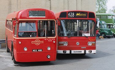 RF489 and LS98 in the bus park