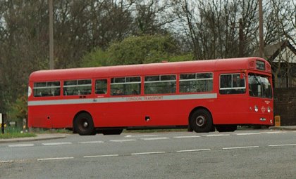 MB641 at Weybridge Station, April 2003