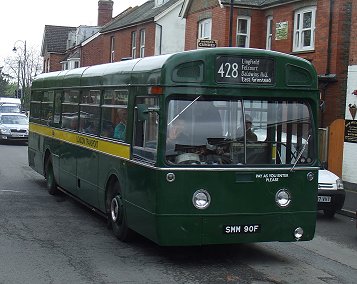 Preserved MB90 at Lingfield Post Office on 428