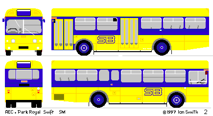 drawing of Superbus SM 