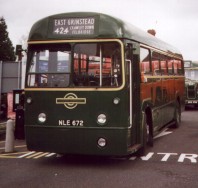 RF672 at East Grinstead Running Day, April 98